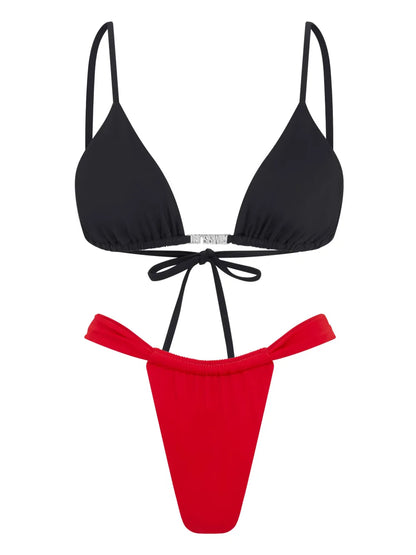 Triangle-Shape Bikini Top