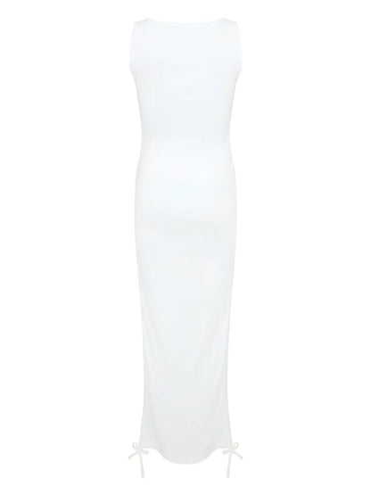 Ruched-Detailing Dress