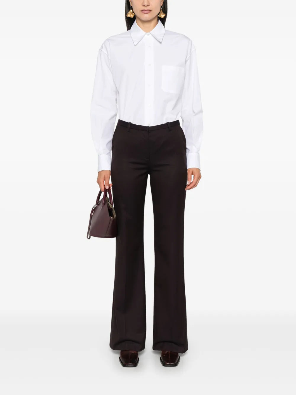 Bead-Trim Shirt