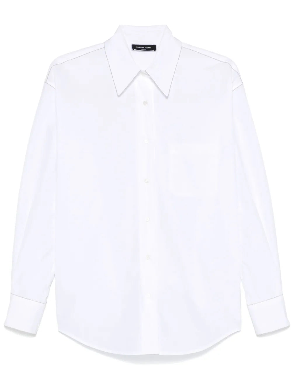 Bead-Trim Shirt