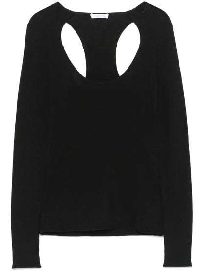 Cut-Out Sweater