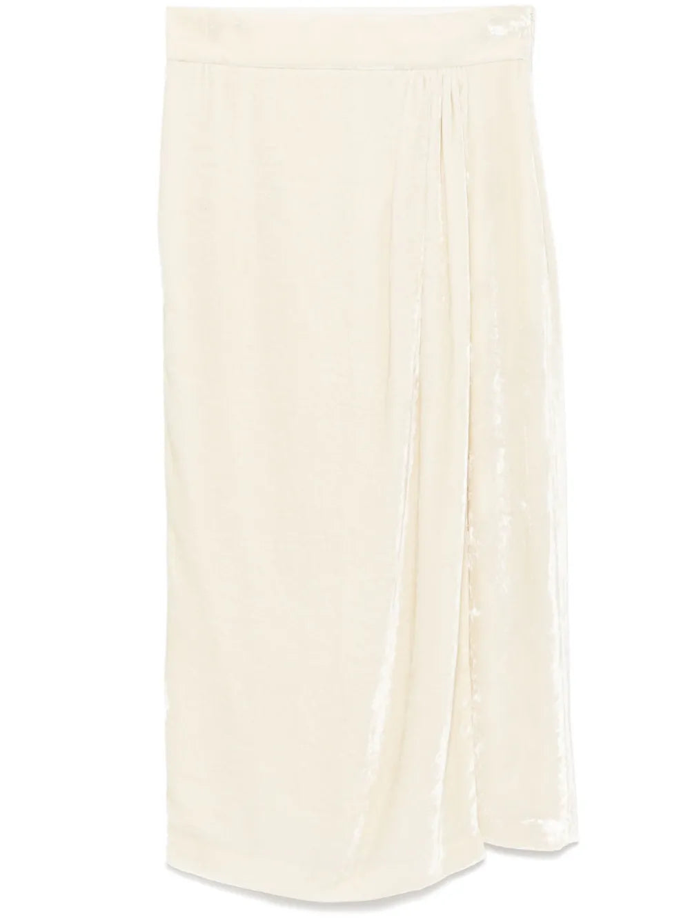 Velvet Midi Skirt