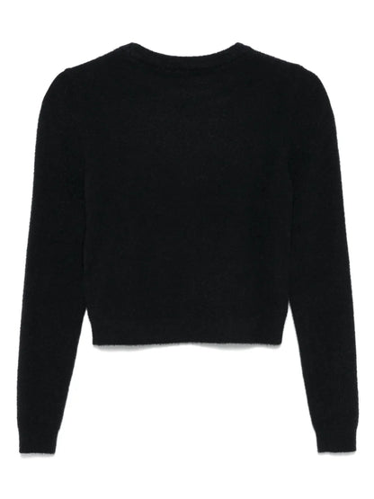 Eyelike-Motif Sweater
