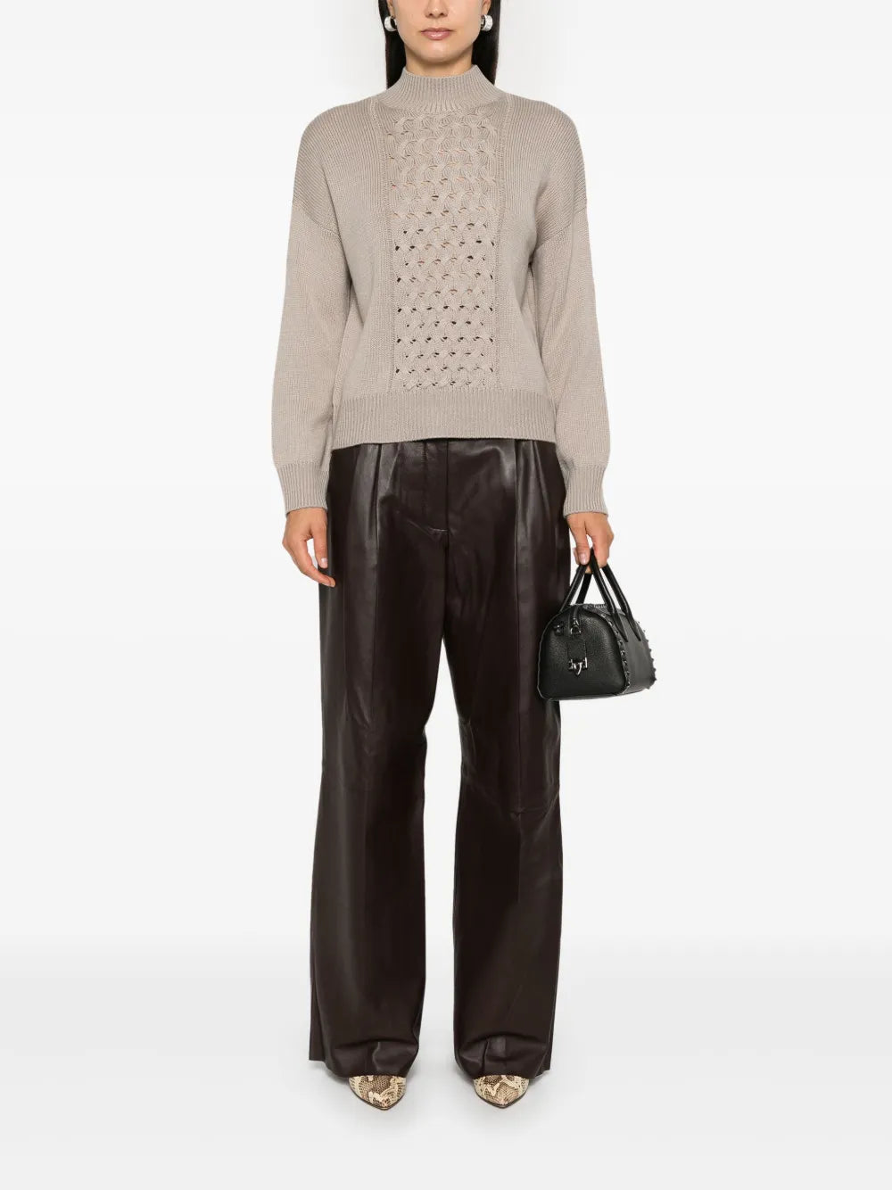 High-Neck Sweater