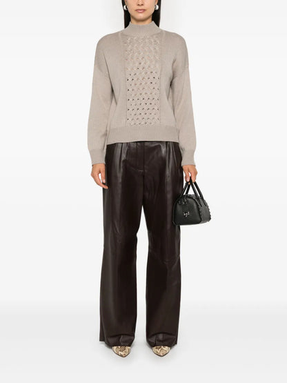 High-Neck Sweater