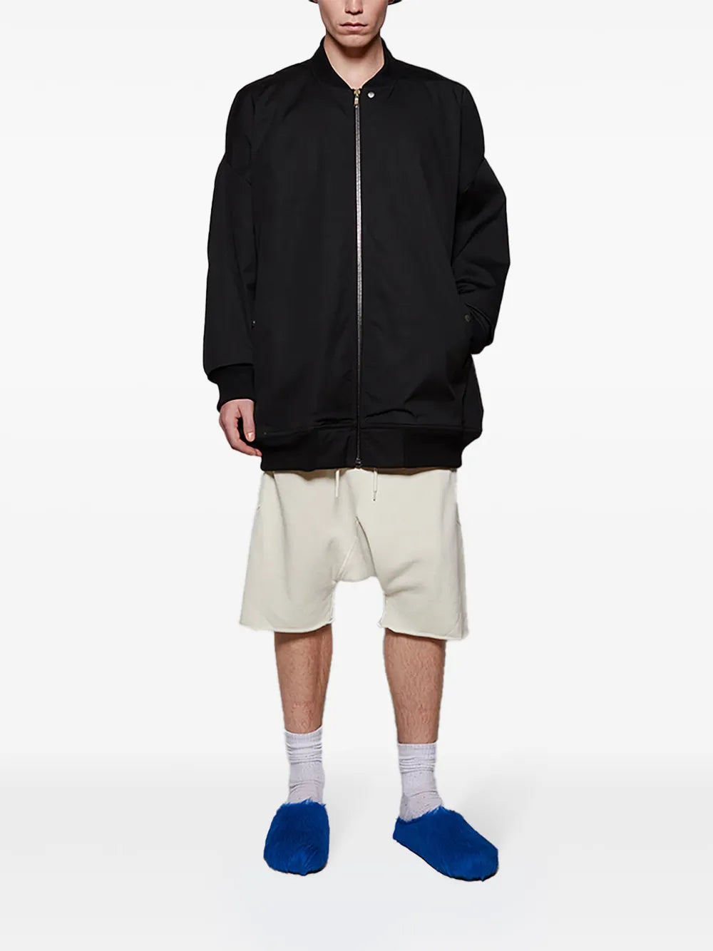 Heavy Drop-Crotch Shorts