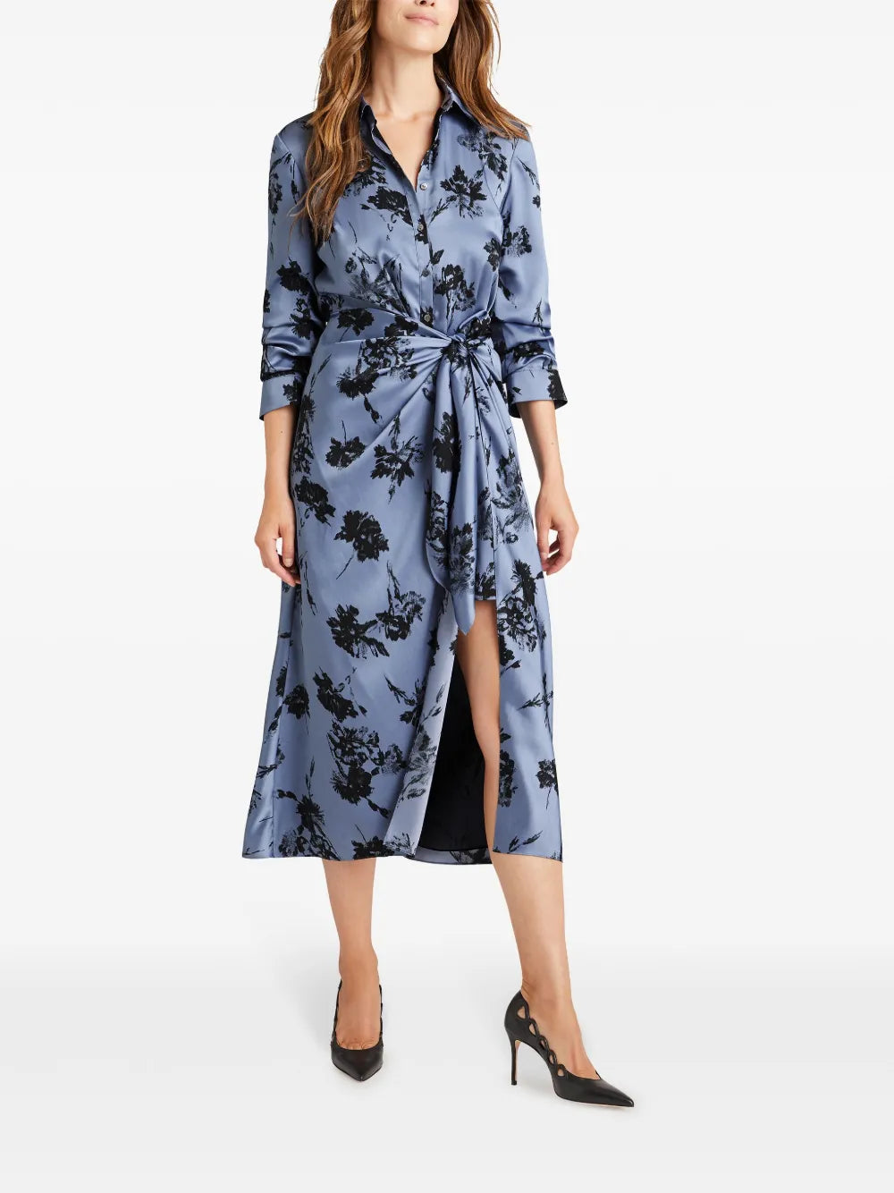 Carnation-Print Jacey Dress