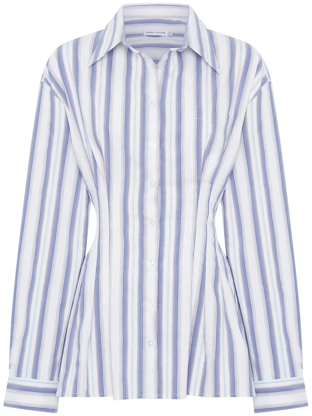 Fitted-Waistline Shirt