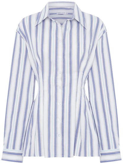 Fitted-Waistline Shirt