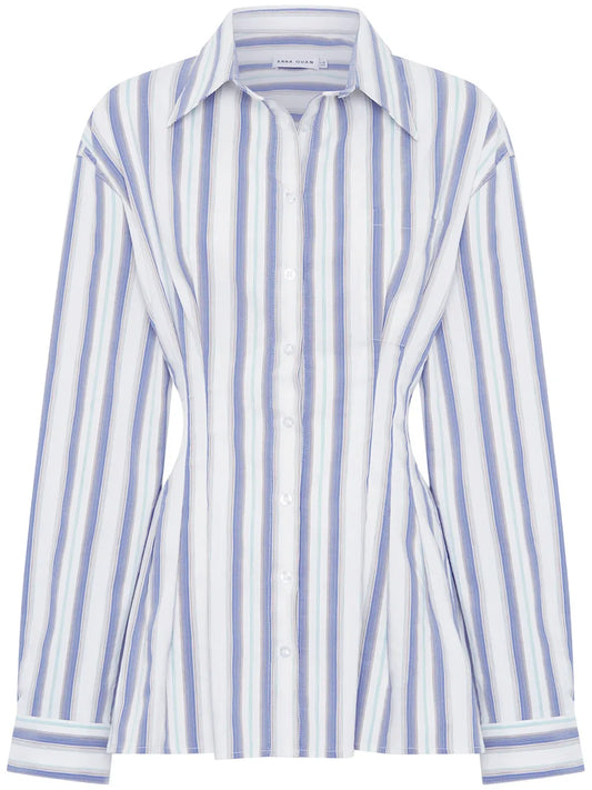 Fitted-Waistline Shirt