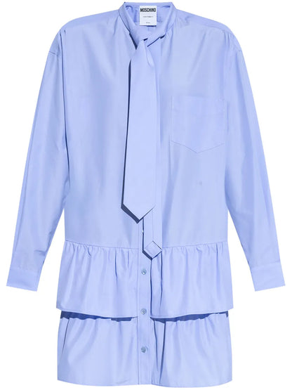 Ruffled Cotton Dress