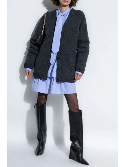 Ruffled Cotton Dress