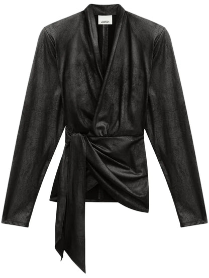Cinaye Wrap Top