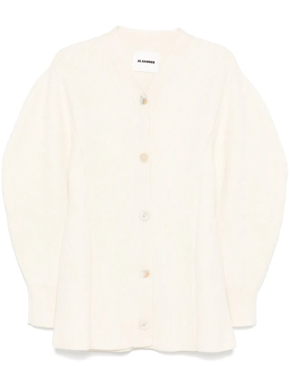 Ribbed-Knit Cardigan