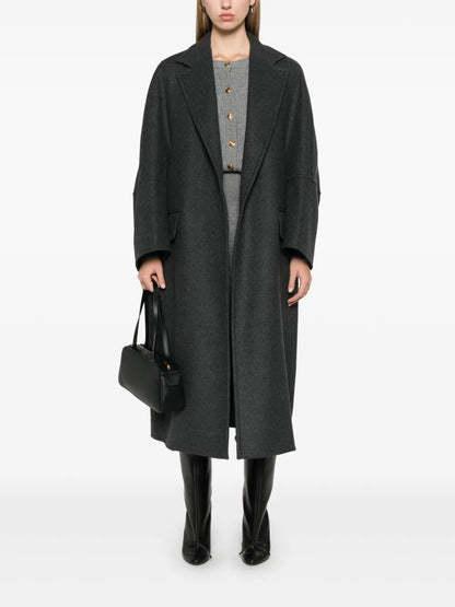 Virgin Wool-Blend Coat
