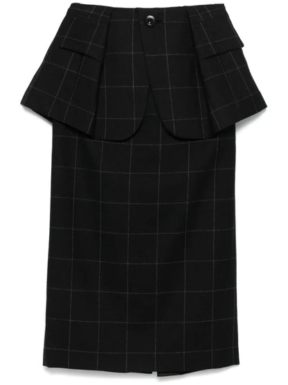 Layered Midi Skirt