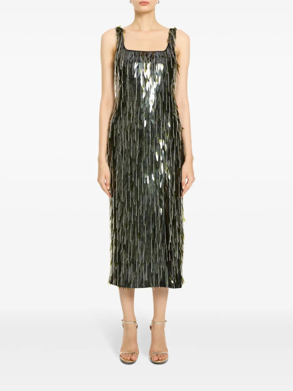 Verna Embellished Evening Dress