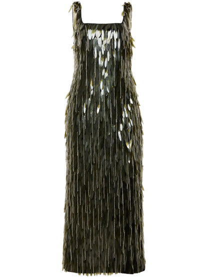 Verna Embellished Evening Dress