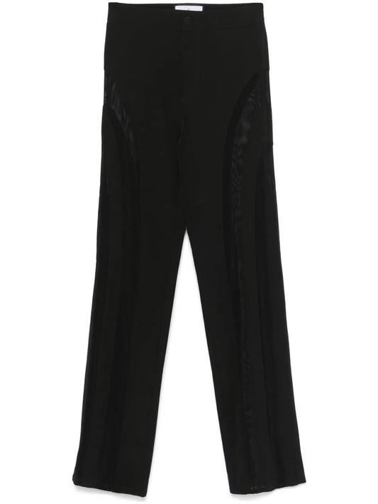 Mesh-Panelled Trousers