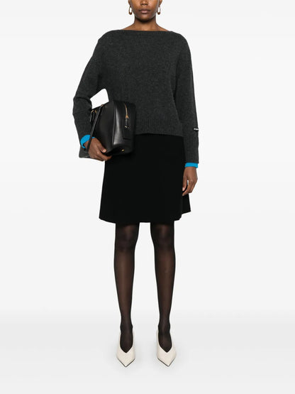 Layer-Detailed Sweater