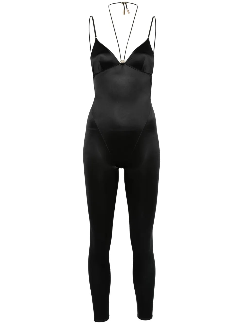 Open-Back Strappy Jumpsuit