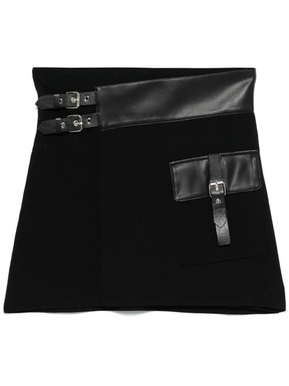 Belted Mini Skirt