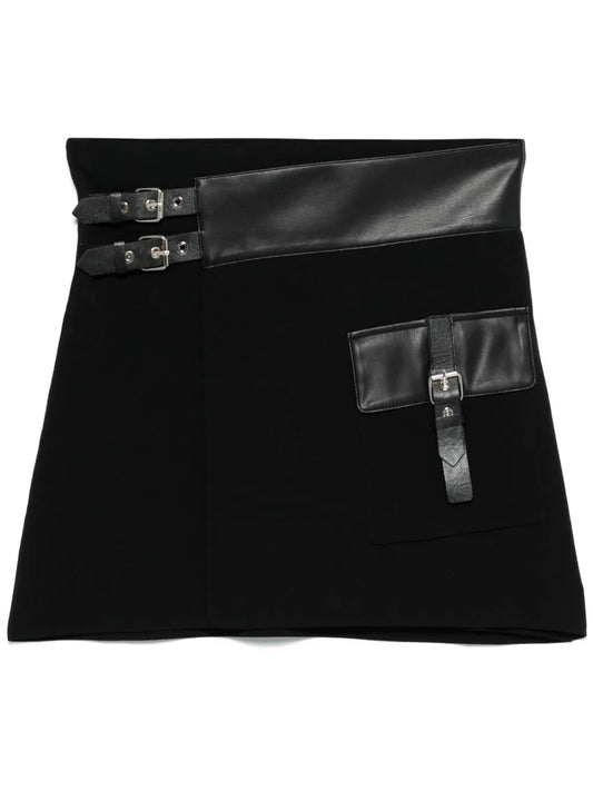 Belted Mini Skirt