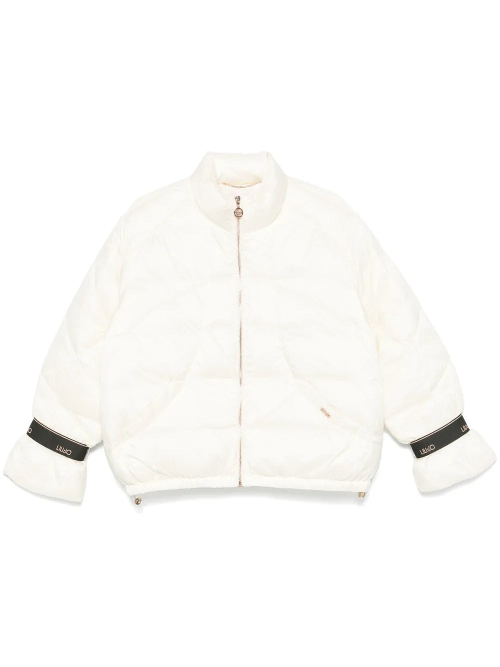 Logo-Print Padded Jacket