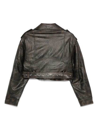 Leather Biker Jacket