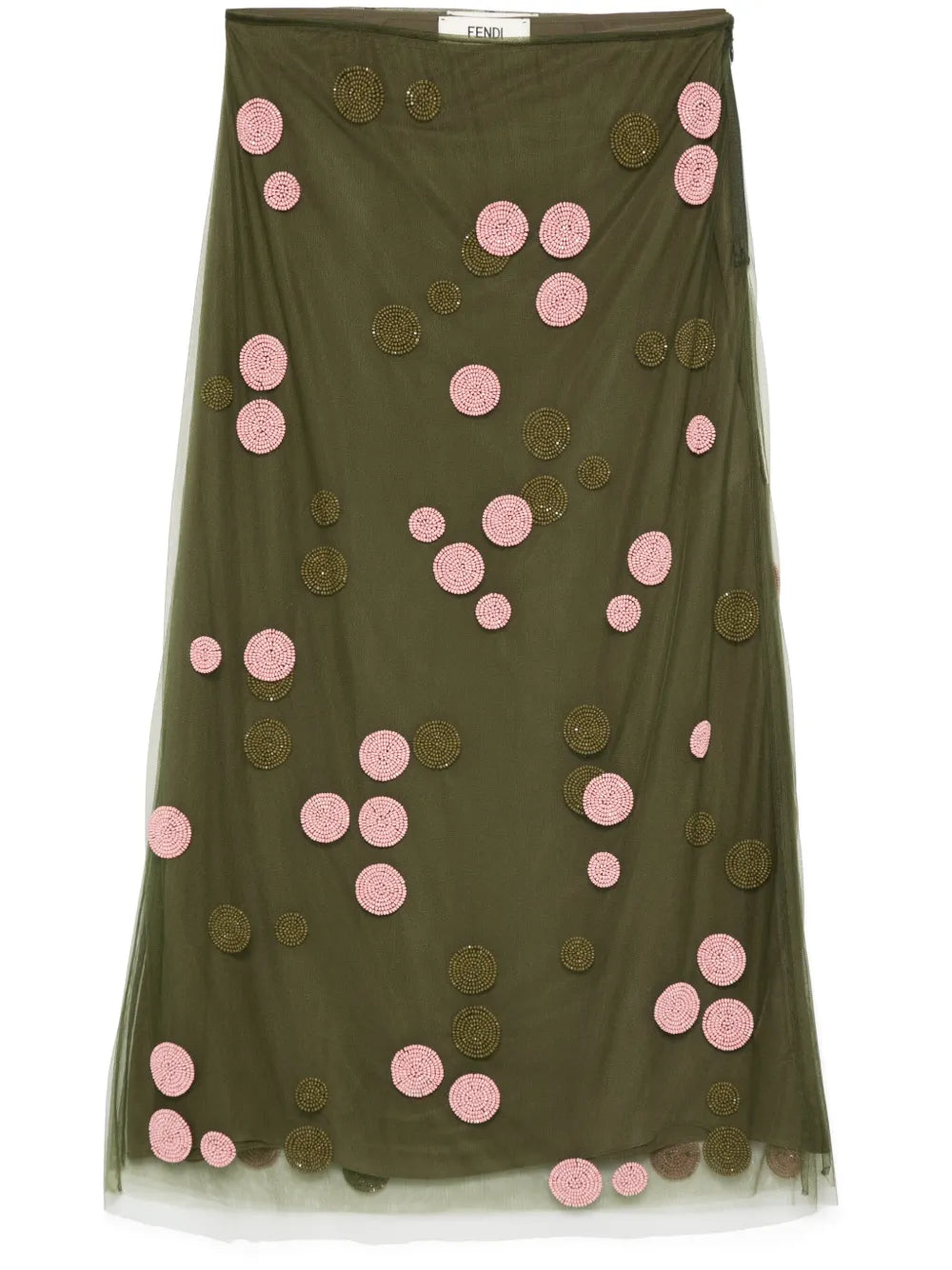 Polka-Dot Tulle Skirt