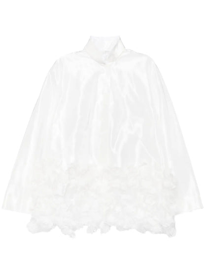 Lace Embroidery Oversized Jacket