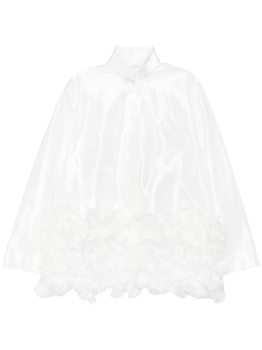 Lace Embroidery Oversized Jacket