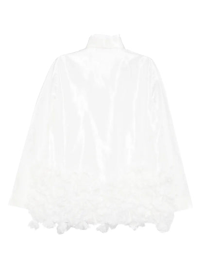 Lace Embroidery Oversized Jacket