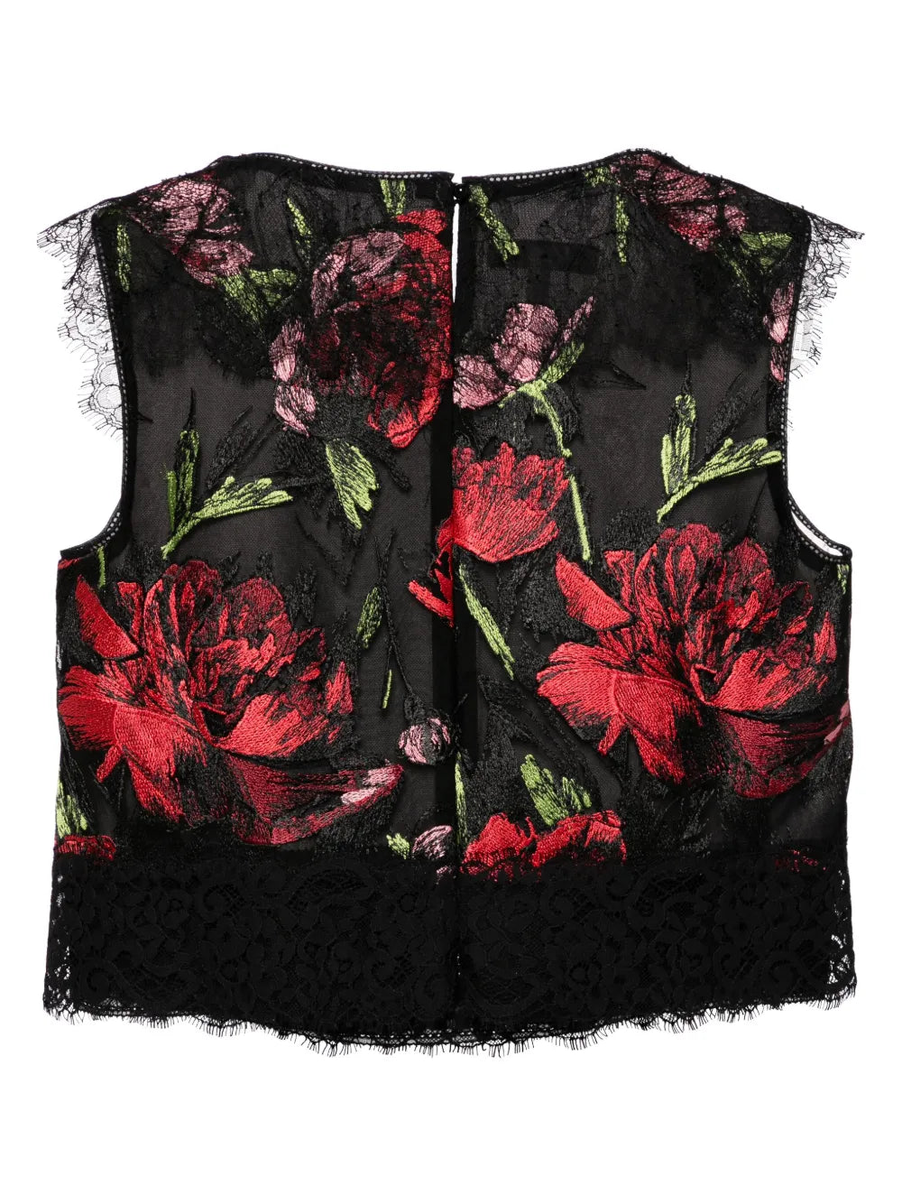 Libre Collection Floral Embroidery Top