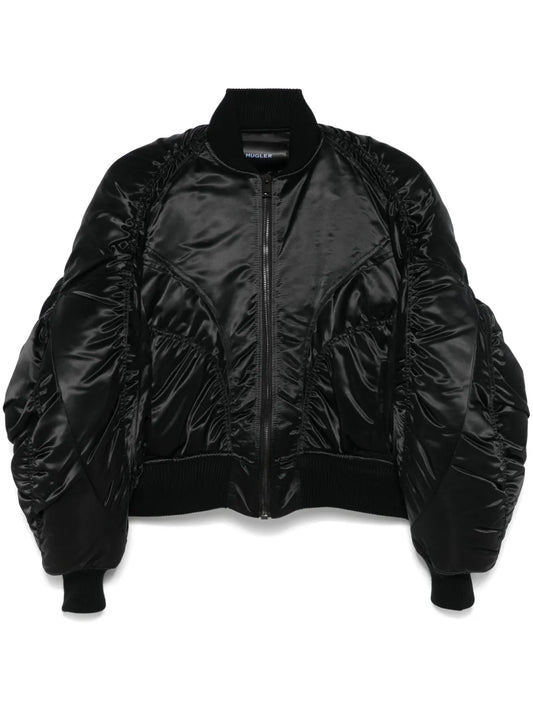 Satin Bomber Jacket