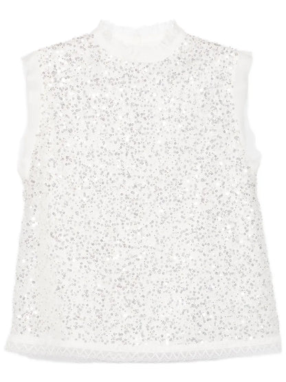 Libre Collection Sequin Top