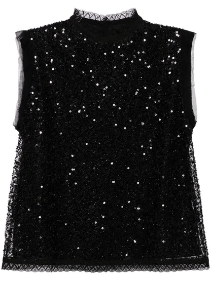 Libre Collection Sequin Top
