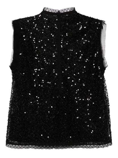 Libre Collection Sequin Top