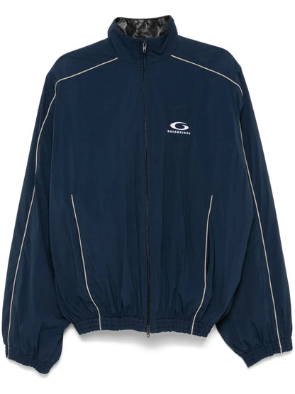 Crinkled Track Jacket