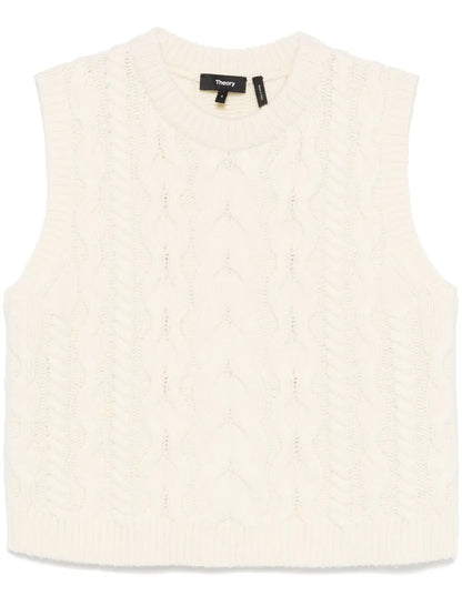 Cable-Knit Vest