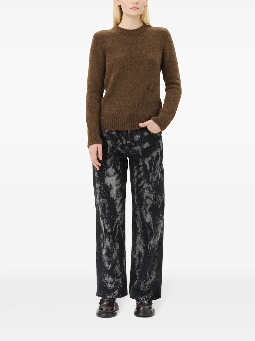 Brushed Long Sleeve Jumper