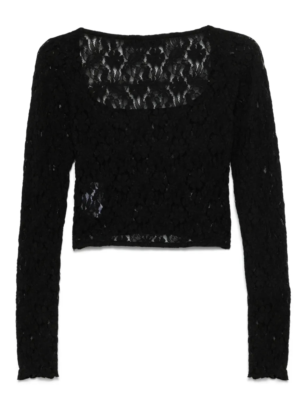 Lace Long-Sleeve Top