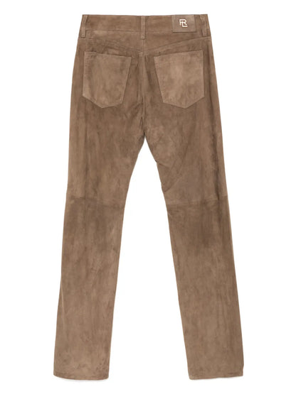 Suede Trousers