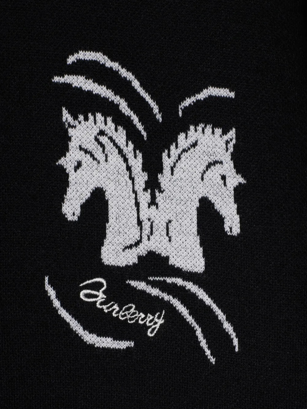 Mirrored Horse Knit Jumper