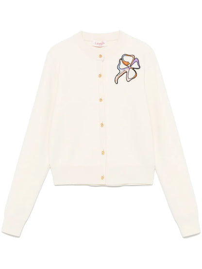Logo-Patch Cardigan