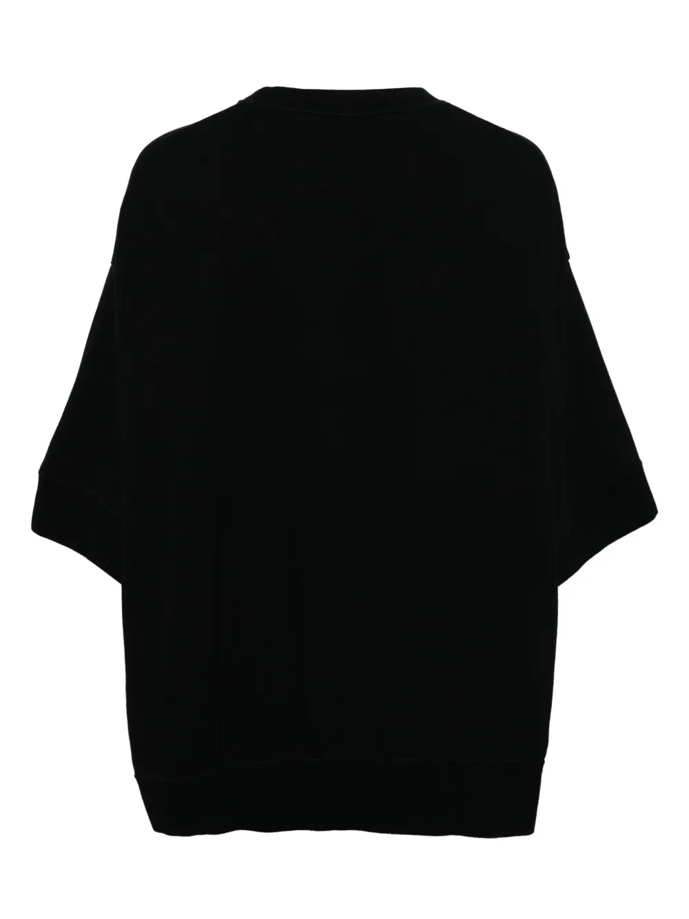 Graphic Print Short Sleeves Blouse