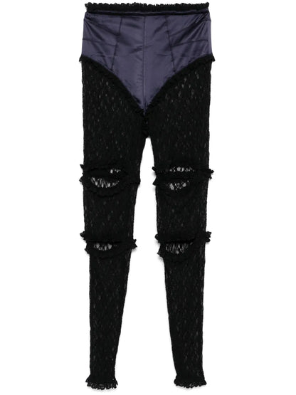 Laced Skinny Trousers