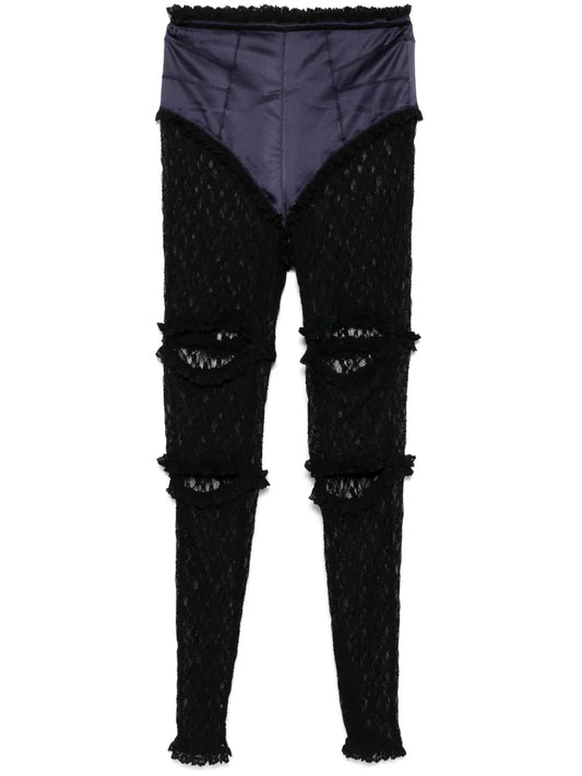 Laced Skinny Trousers