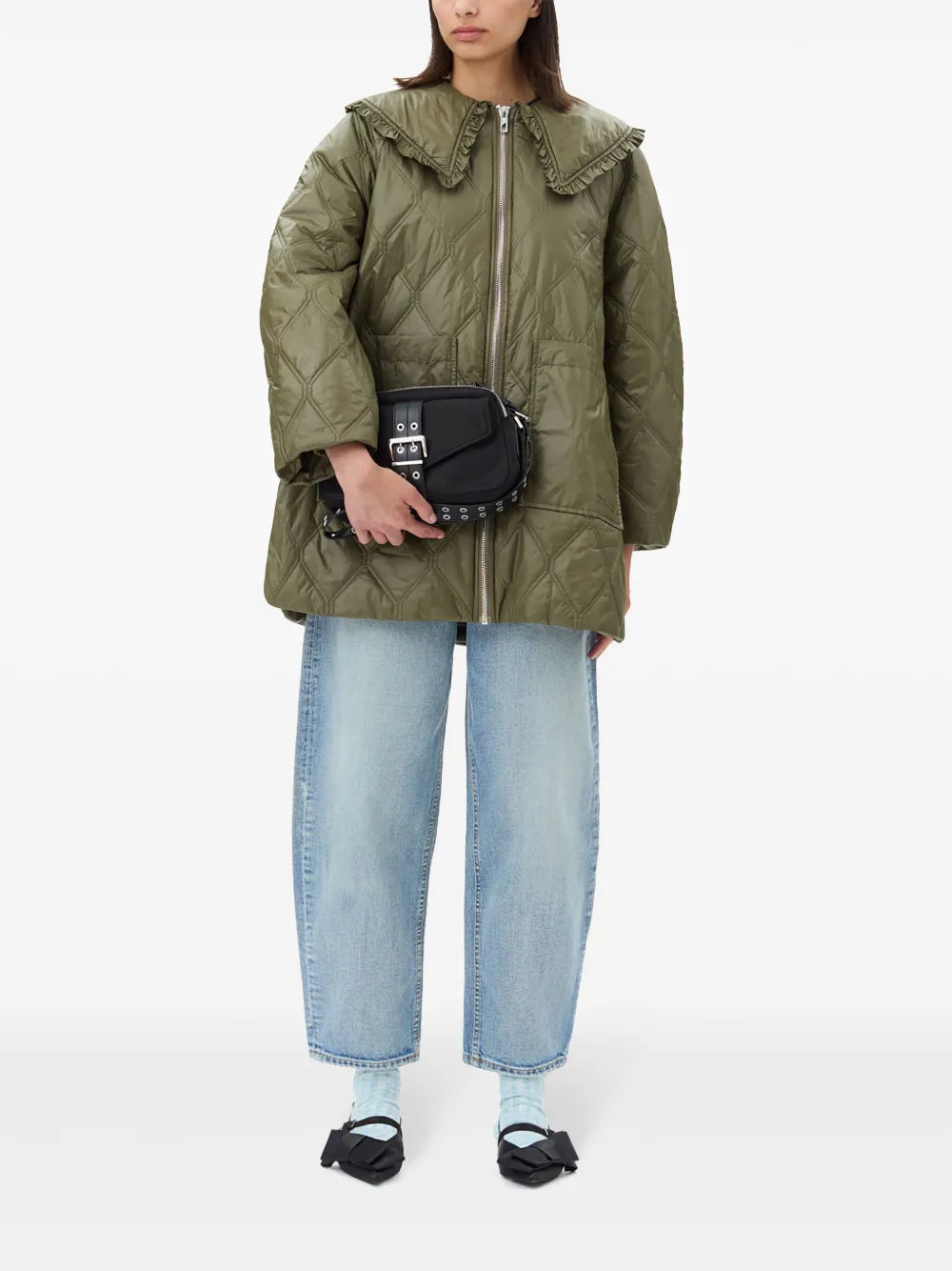 Quilted Zipped Puffer Jacket