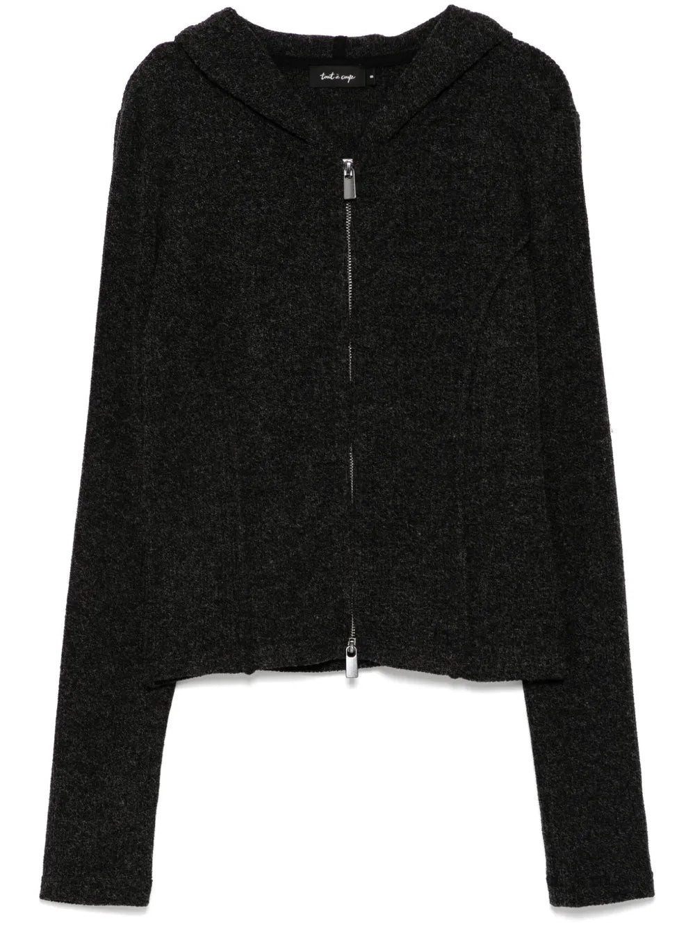 Hooded Knitted Top